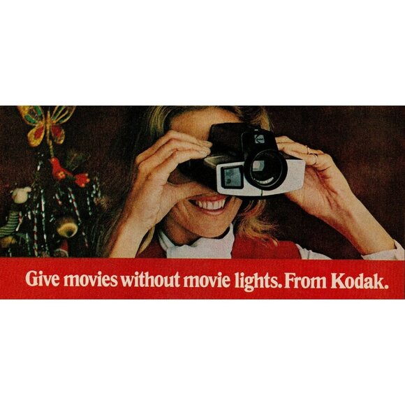 1972 Kodak XL Movie Camera/Kodak Ektachrome 160 Movie Film Vintage Print Ad (L1) - Picture 2 of 3